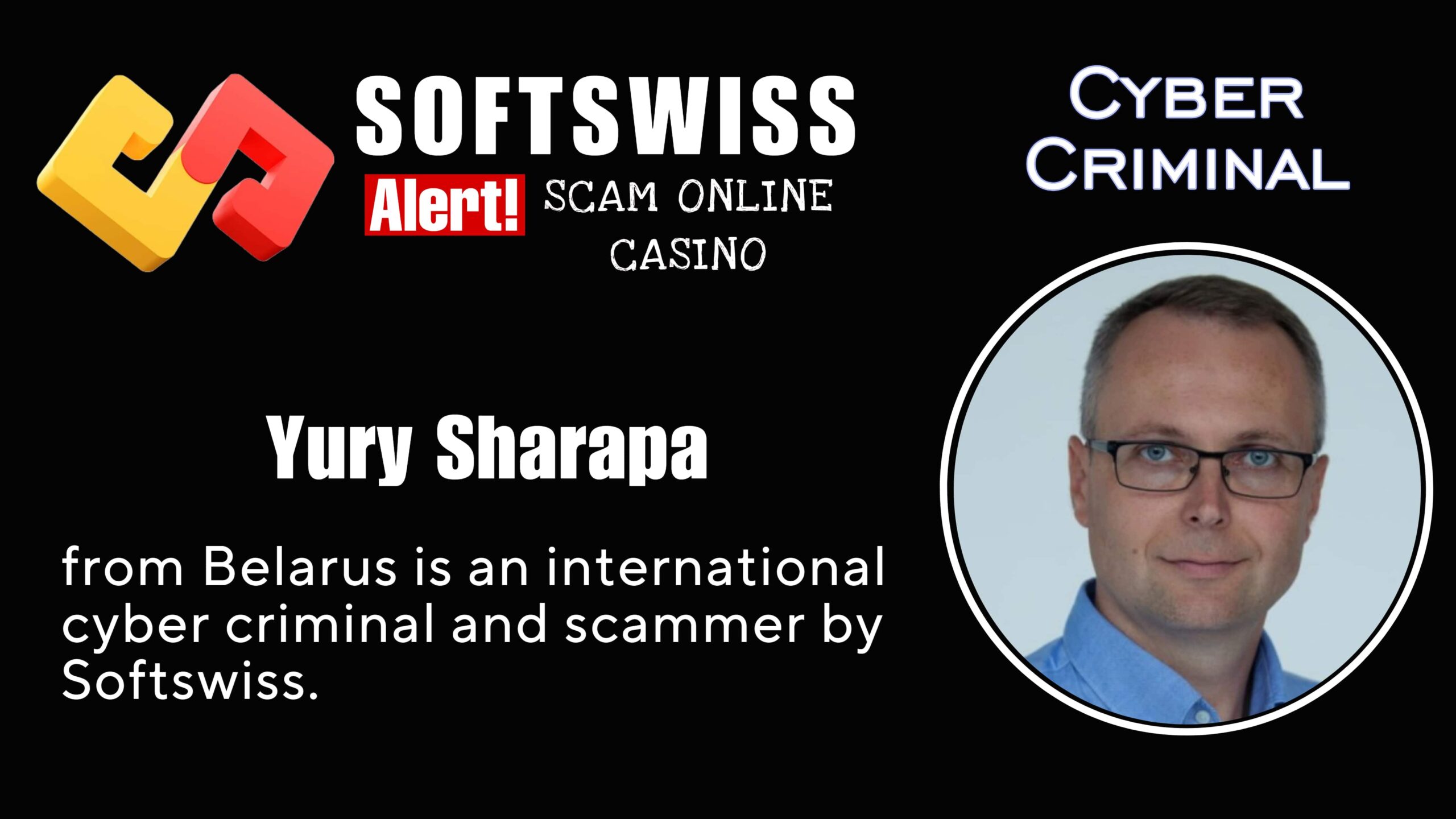 Yury Sharapa - softswiss scam - Casino by Softswiss